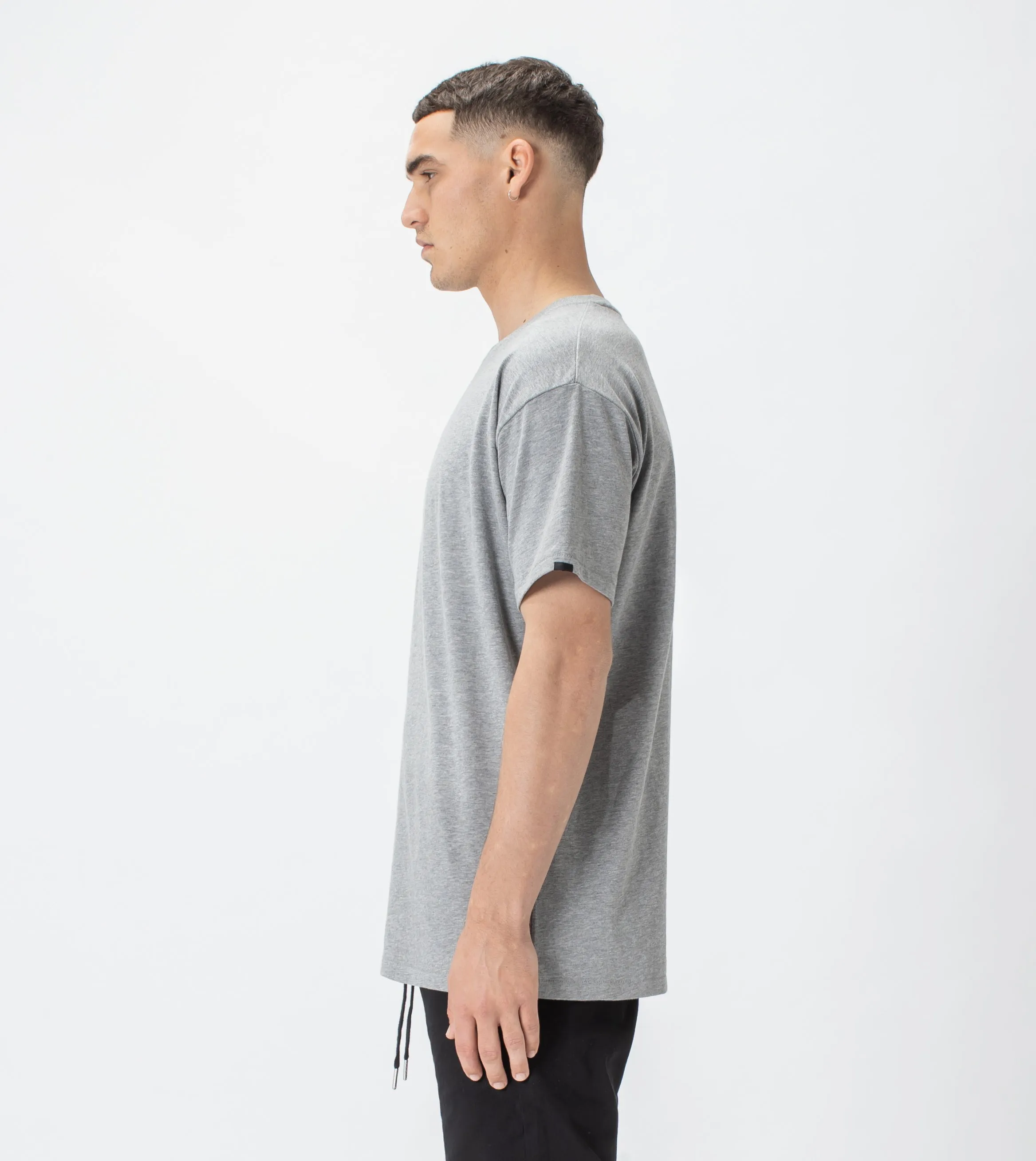 Box Tee Dk Grey Marle sold by Zanerobe product image thumbnail 5
