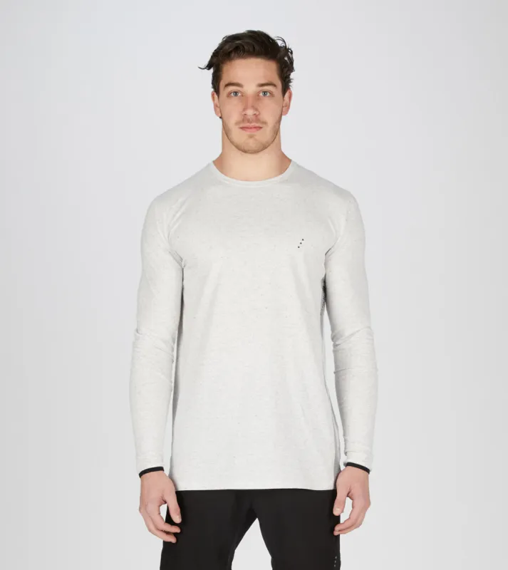 Tech Flintlock LS Tee White Noise sold by Zanerobe