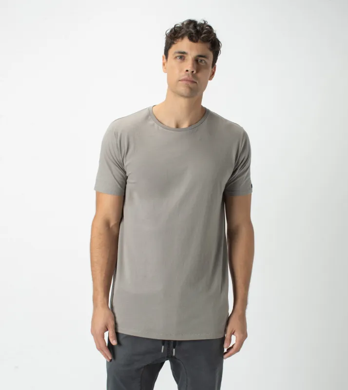 Flintlock Tee Ash sold by Zanerobe
