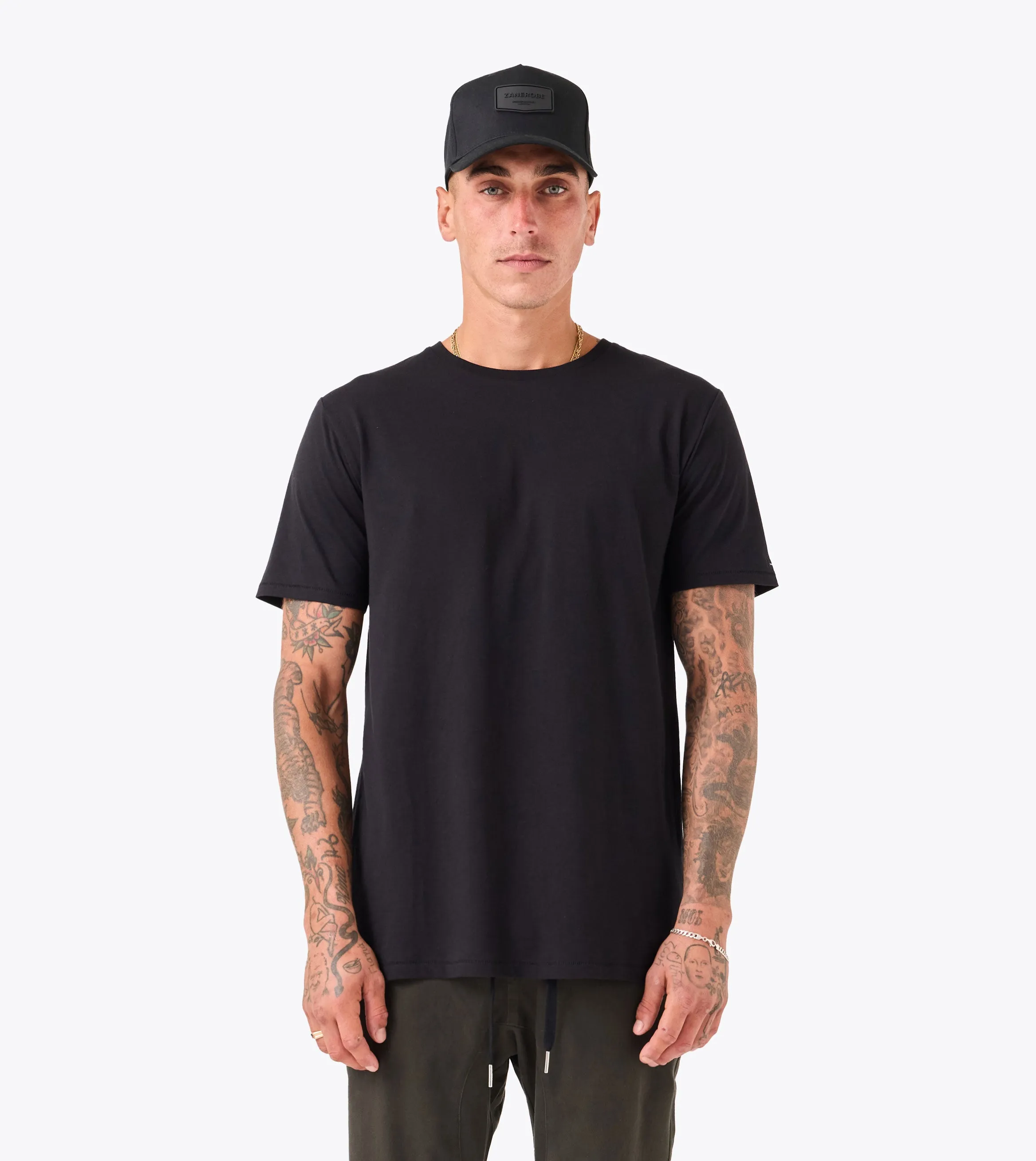 Flintlock Tee Black sold by Zanerobe
