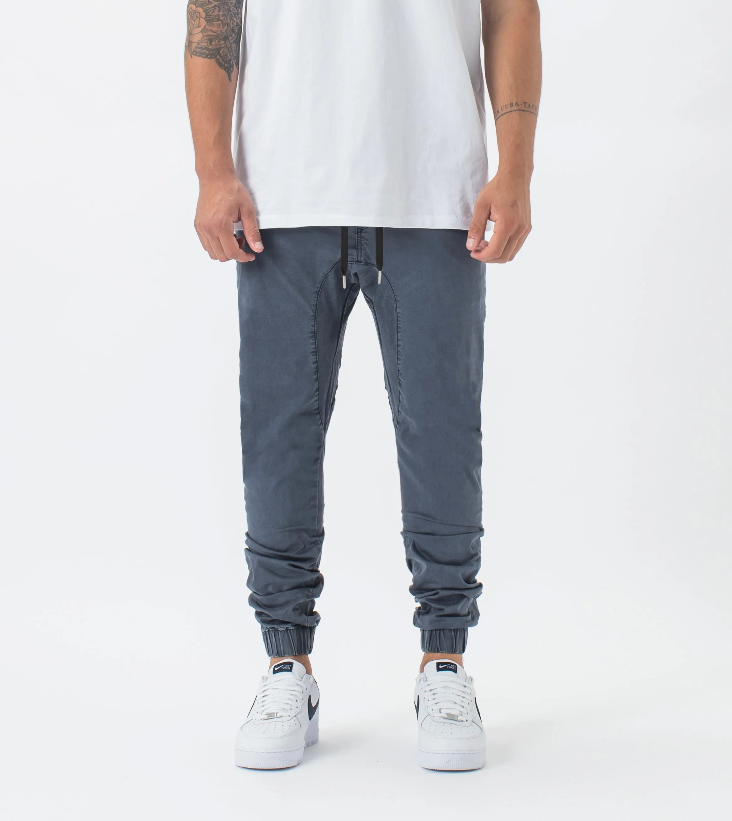 Sureshot Lightweight Jogger GD Royal sold by Zanerobe