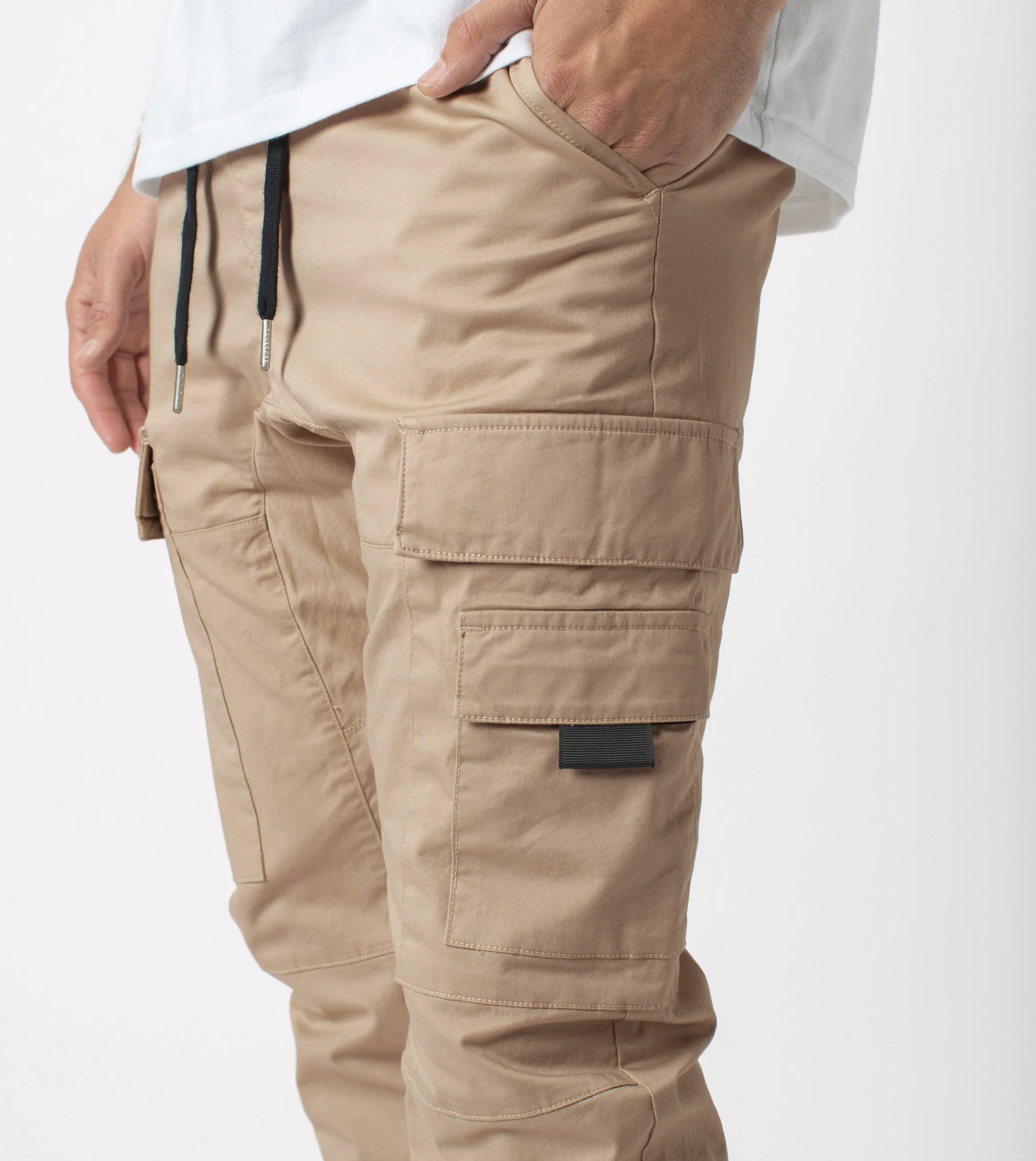 Sureshot Lite Cargo Jogger Sand sold by Zanerobe product image thumbnail 3