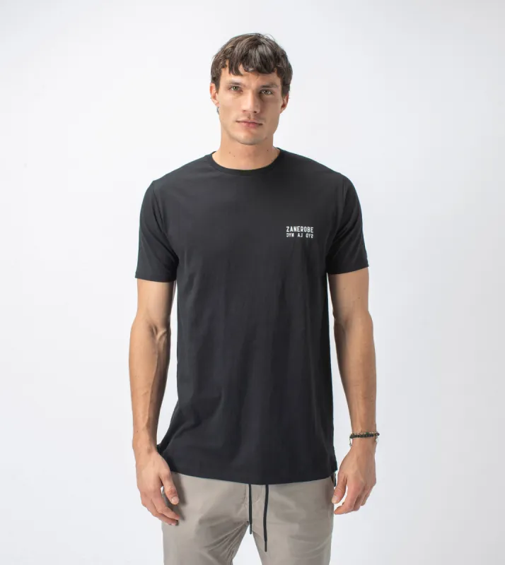 Reversal Flintlock Tee Black sold by Zanerobe