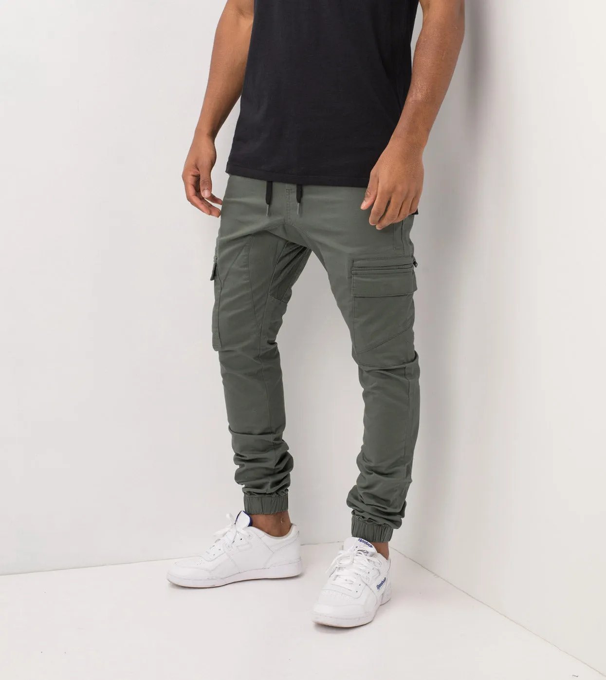 Sureshot Cargo Jogger Olive sold by Zanerobe product image thumbnail 2