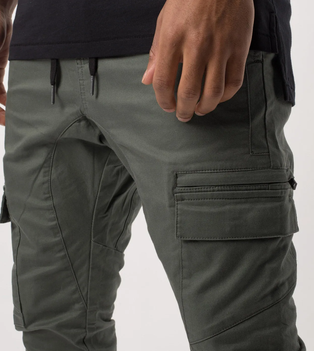 Sureshot Cargo Jogger Olive sold by Zanerobe product image thumbnail 3