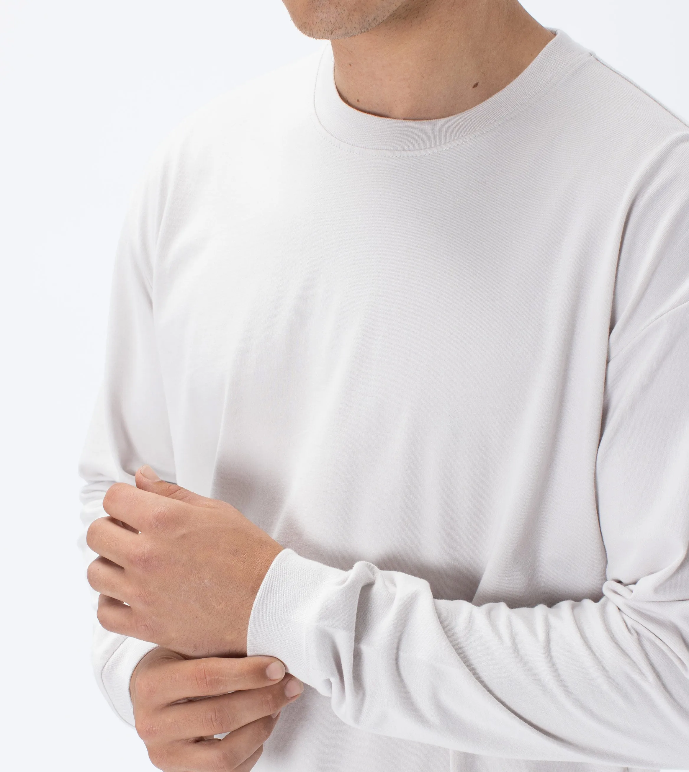 Box LS Tee Frost sold by Zanerobe product image thumbnail 3