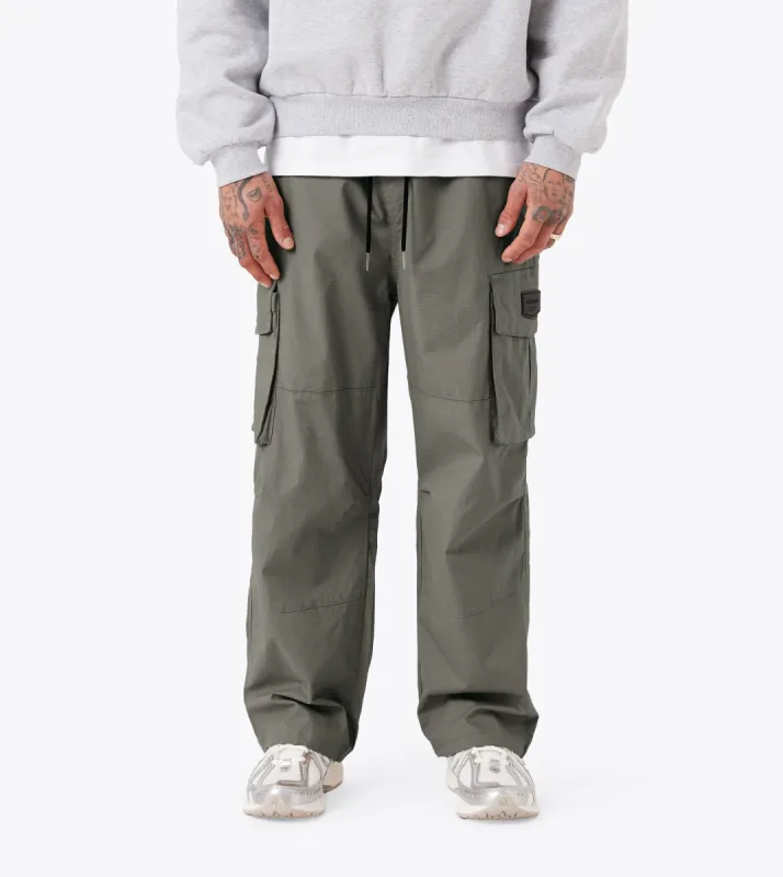Parachute Pant Olive sold by Zanerobe