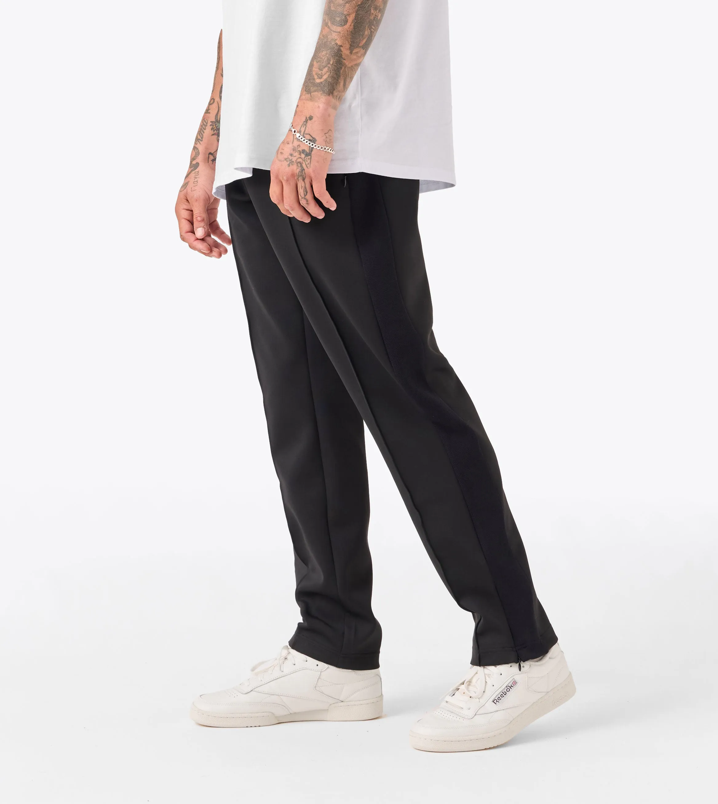 ZR Football Trackpant Black sold by Zanerobe