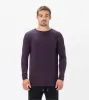 Flintlock LS Tee Dk Grape sold by Zanerobe