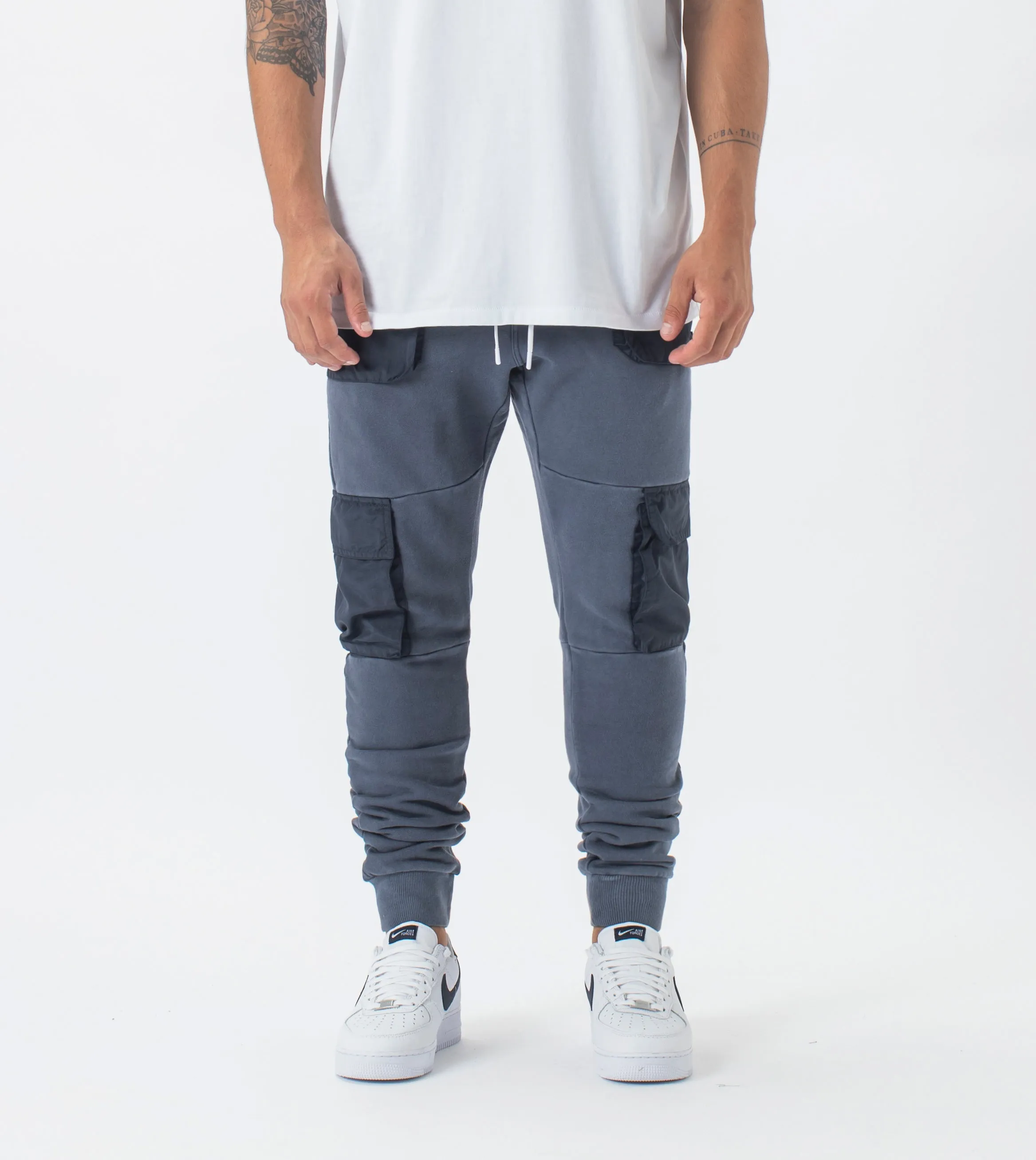 Sureshot Utility Fleece Jogger Royal sold by Zanerobe