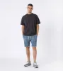 Box Tee GD Dk Grey sold by Zanerobe