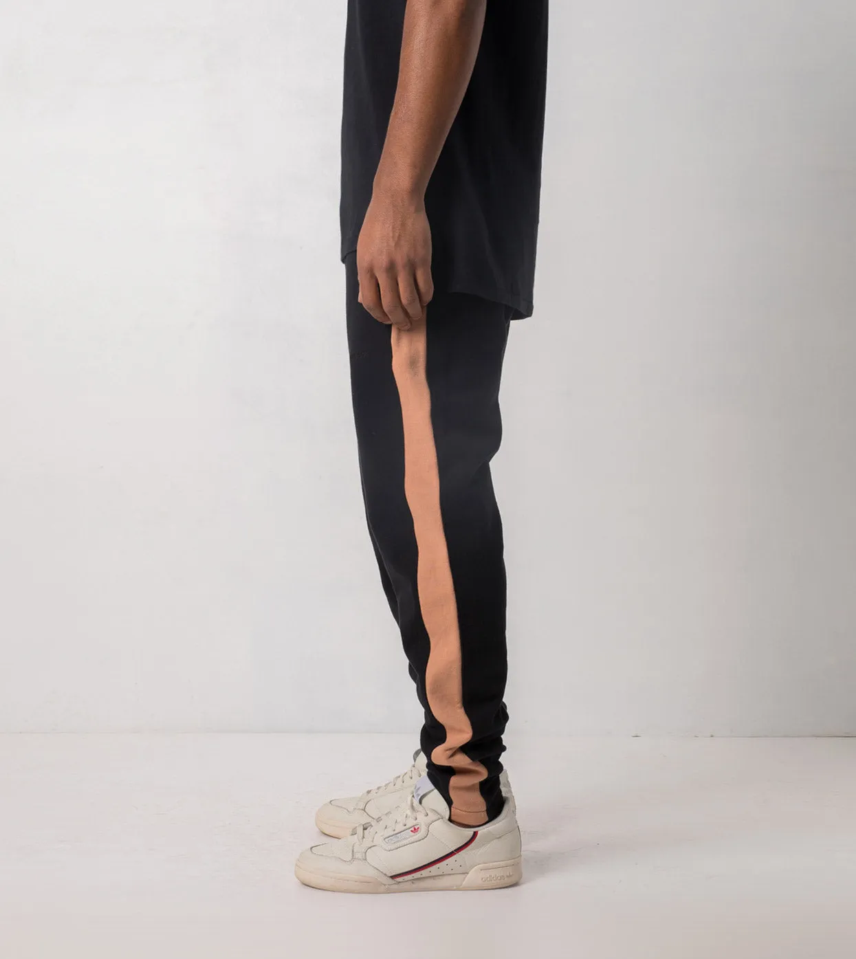 Jumpshot Trackpant Black/Biscuit sold by Zanerobe product image thumbnail 2