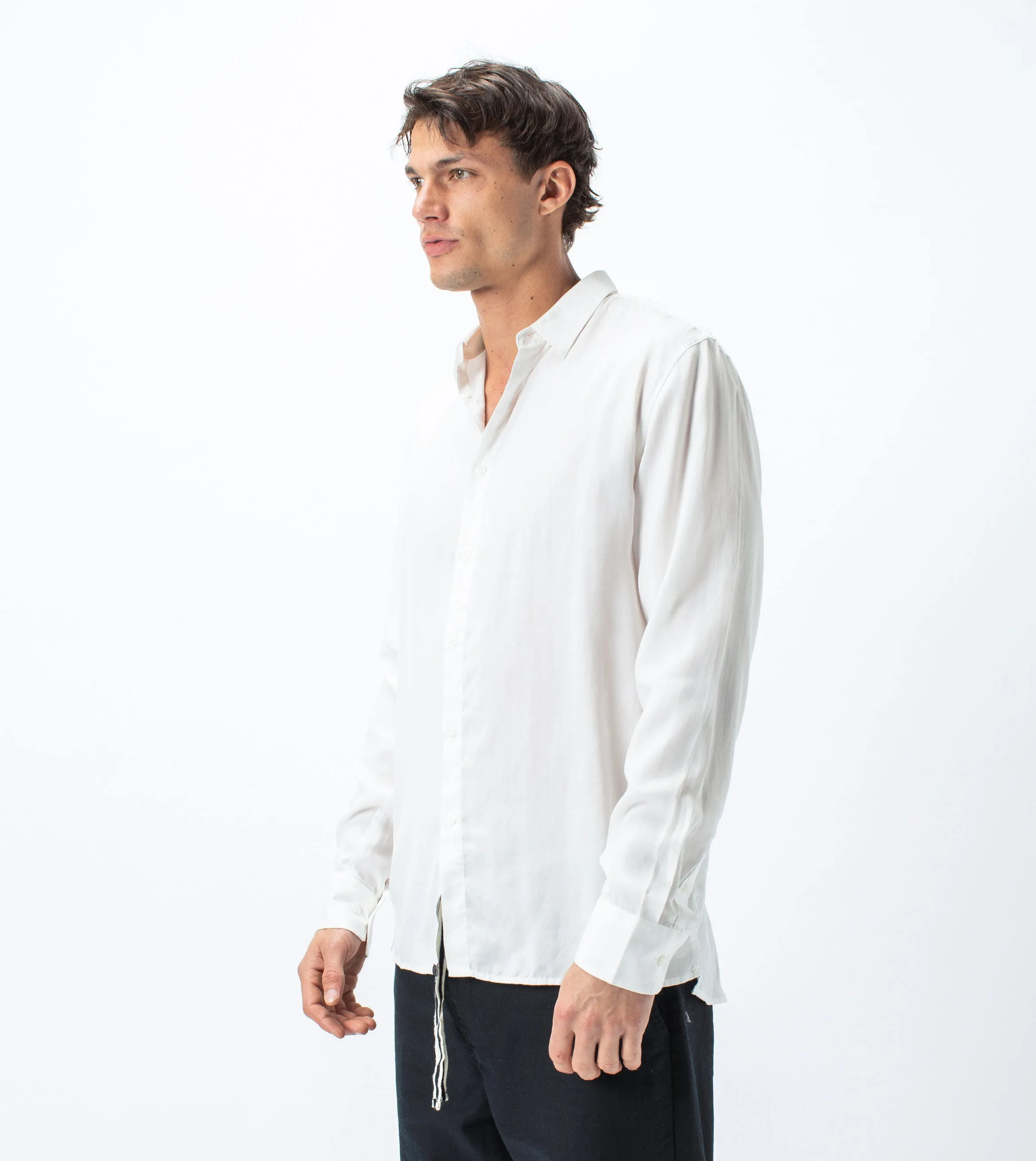 Soft LS Shirt Milk sold by Zanerobe product image thumbnail 3