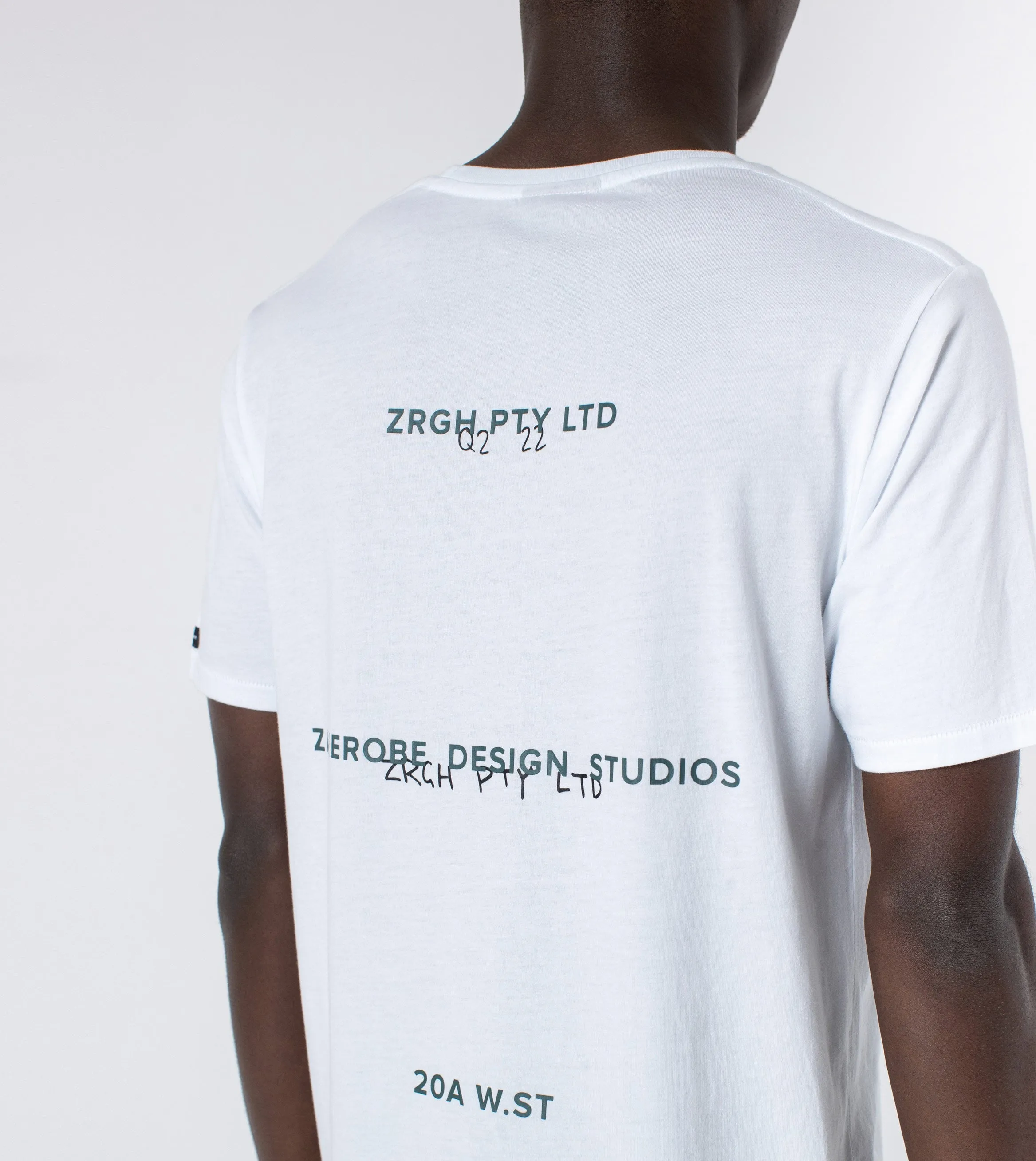 ZRGH Flintlock Tee White sold by Zanerobe product image thumbnail 3