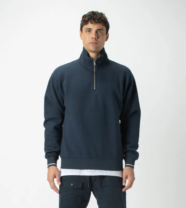 Track Zip Sweat Ink - Sale sold by Zanerobe
