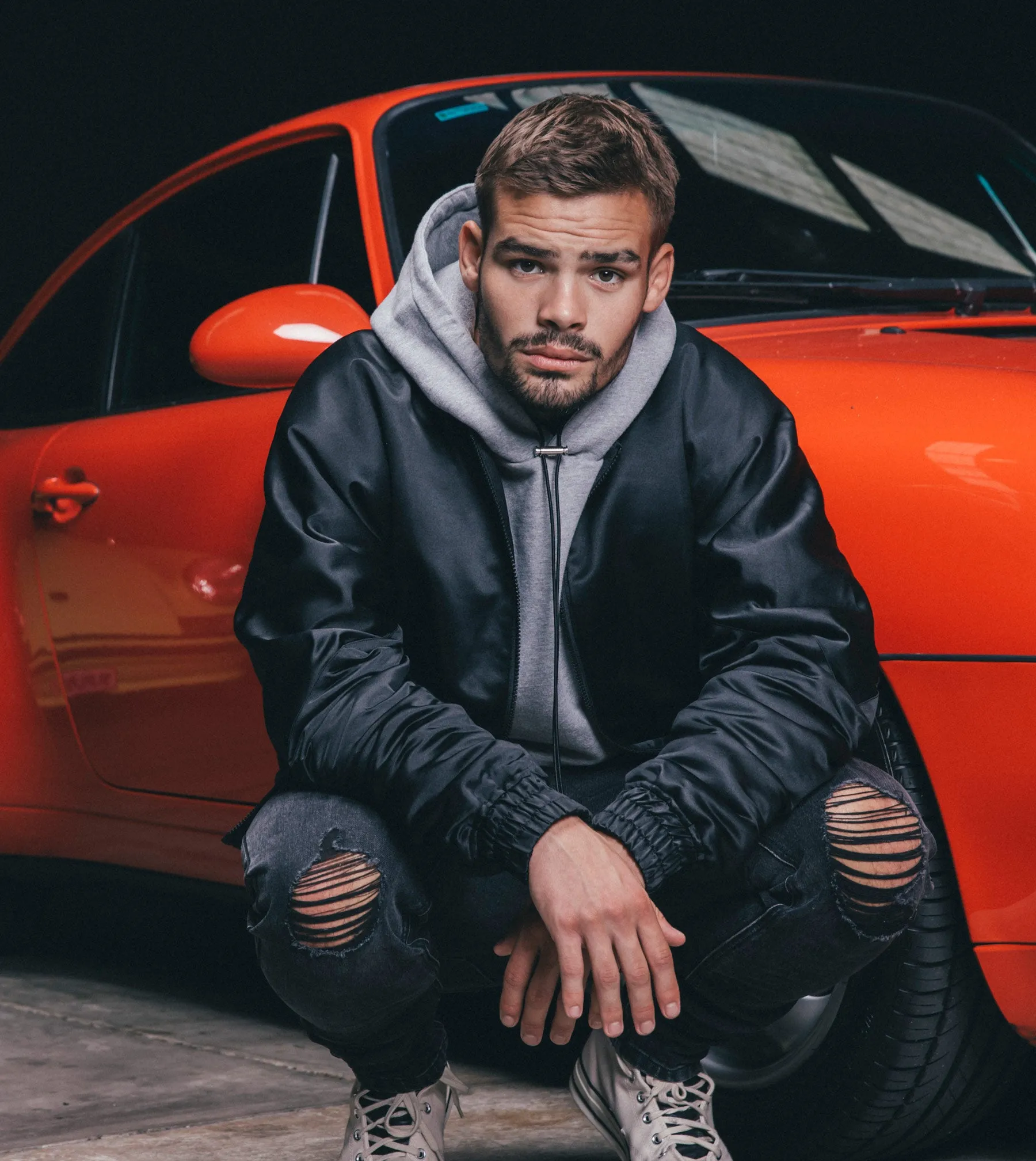 Buffer Bomber Jacket Black sold by Zanerobe product image thumbnail 3