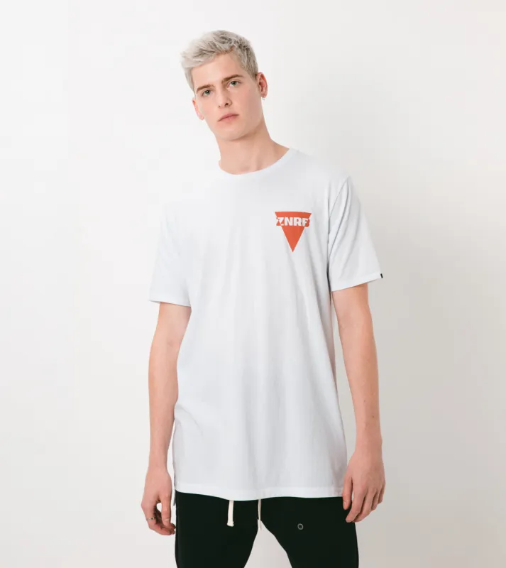 Trifecta Flintlock Tee White sold by Zanerobe