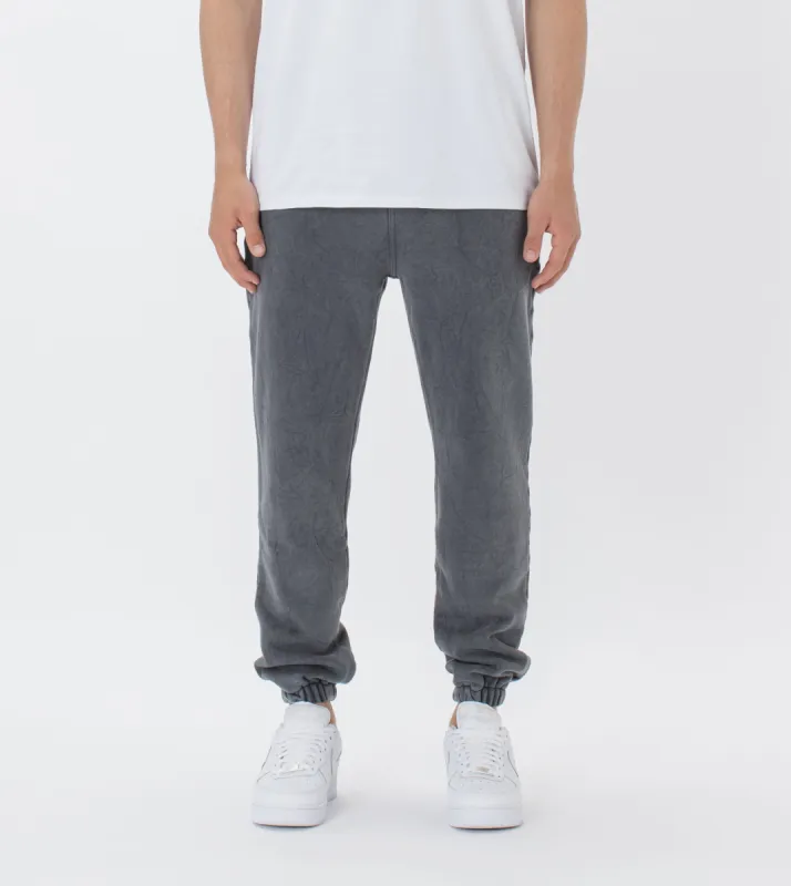 Jumpa Fleece Jogger Grey Salt sold by Zanerobe