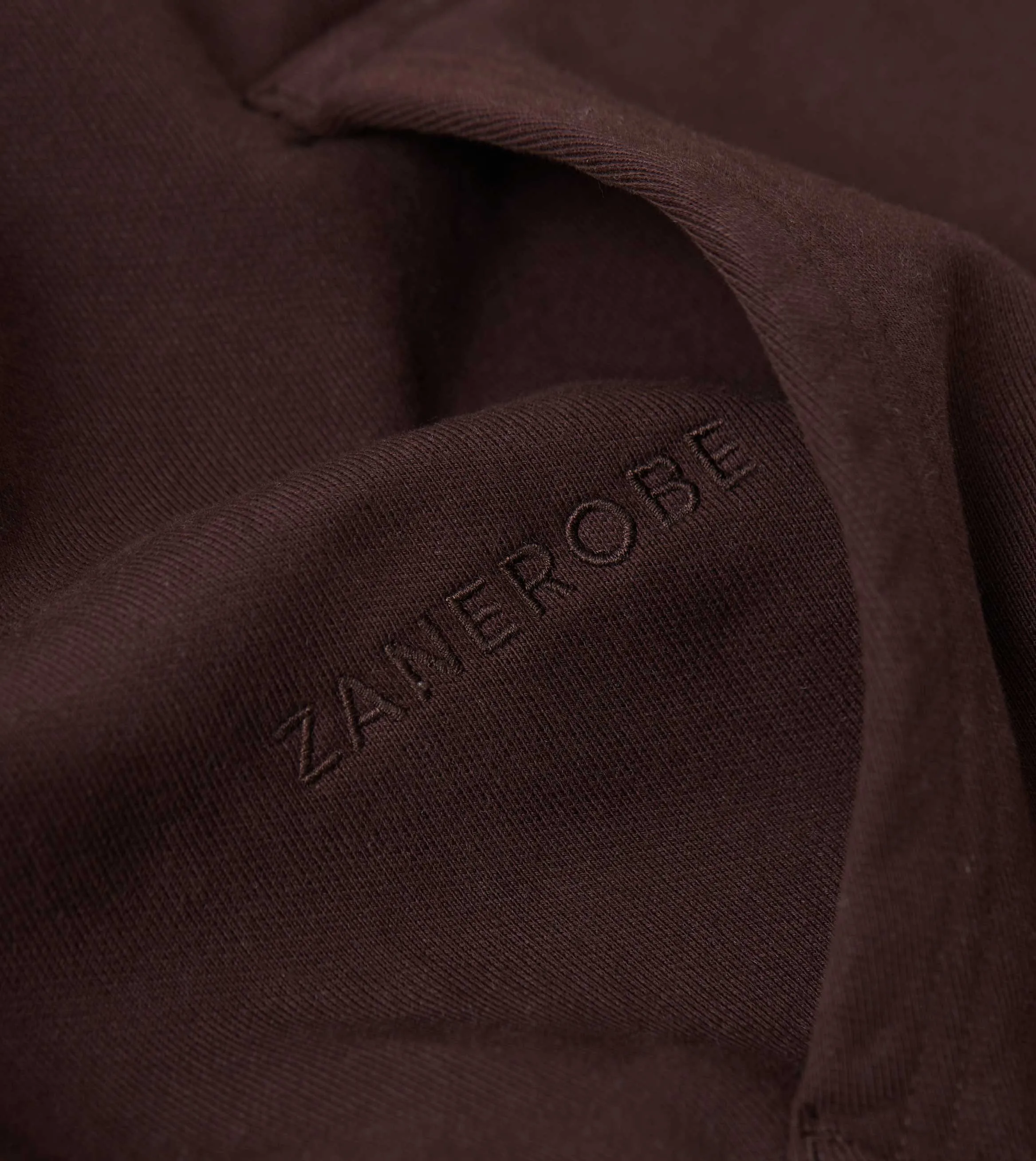 Lowgo Hood Sweat GD Dk Choc sold by Zanerobe product image thumbnail 5