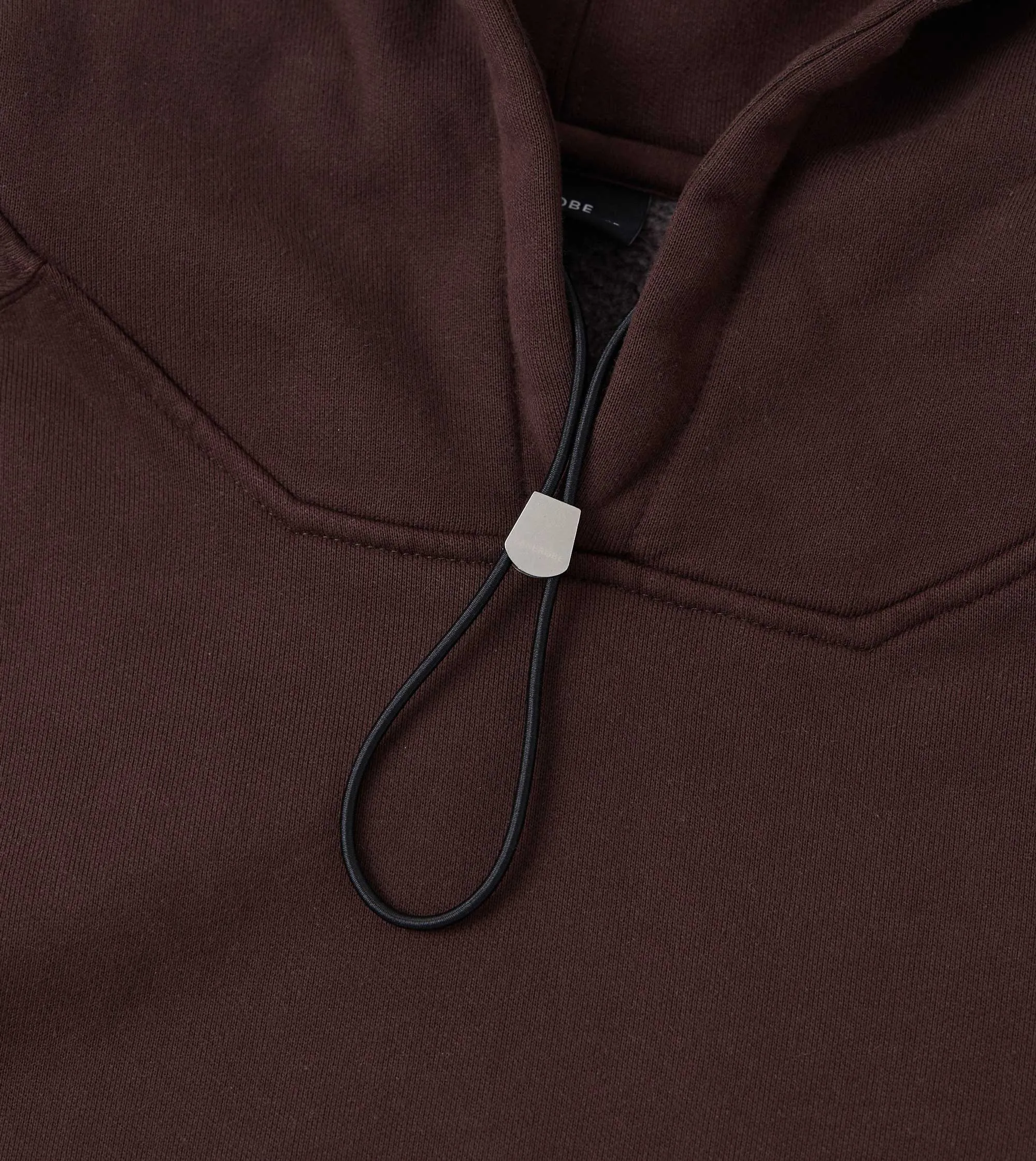 Lowgo Hood Sweat GD Dk Choc sold by Zanerobe product image thumbnail 4