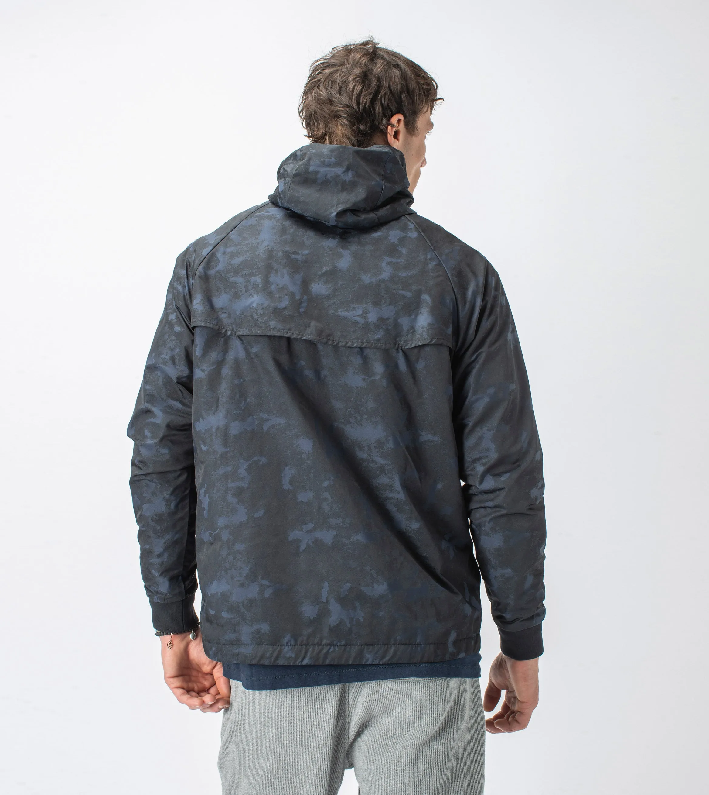 Utility Storm Spray Jacket Midnight sold by Zanerobe product image thumbnail 5