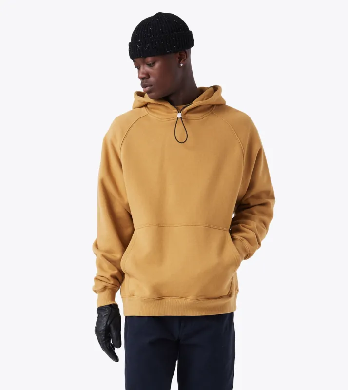 Lowgo Hood Sweat Dijon sold by Zanerobe