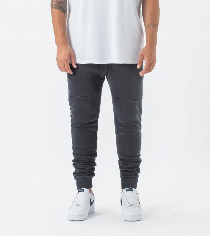 Sureshot Fleece Jogger GD Black sold by Zanerobe