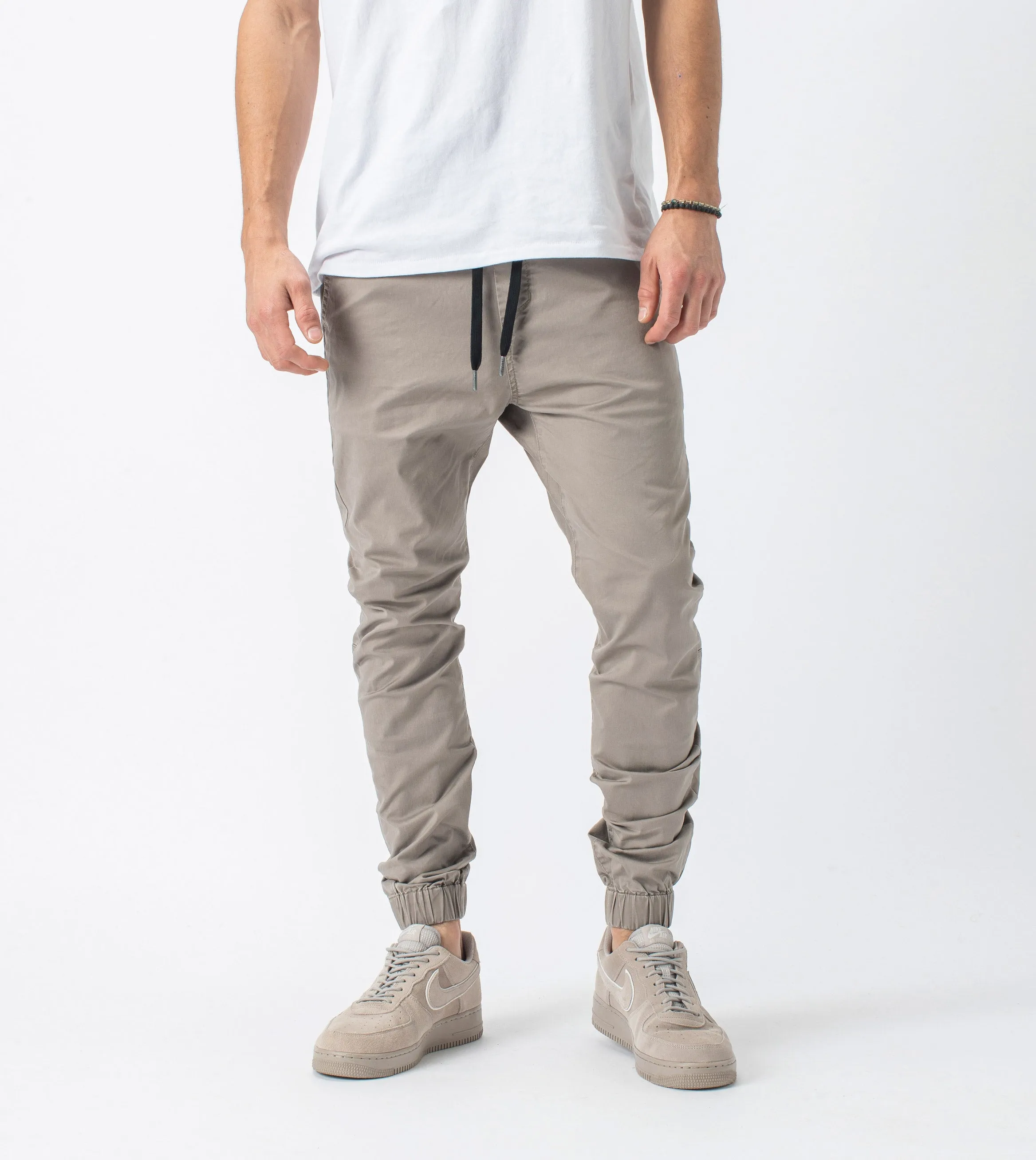 Sureshot Lightweight Jogger Almond - Sale sold by Zanerobe