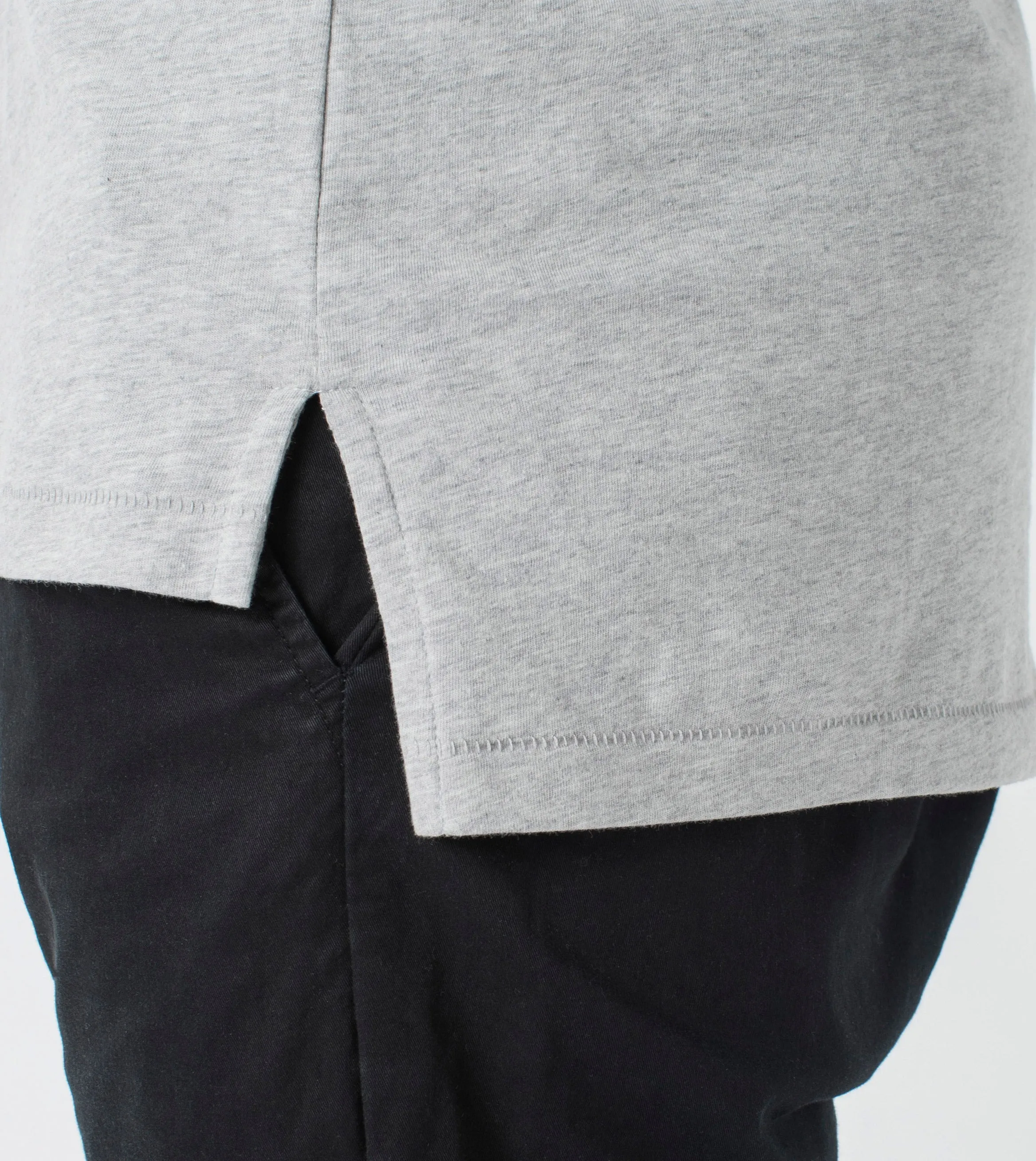 Flintlock LS Tee Silver Marle sold by Zanerobe product image thumbnail 3