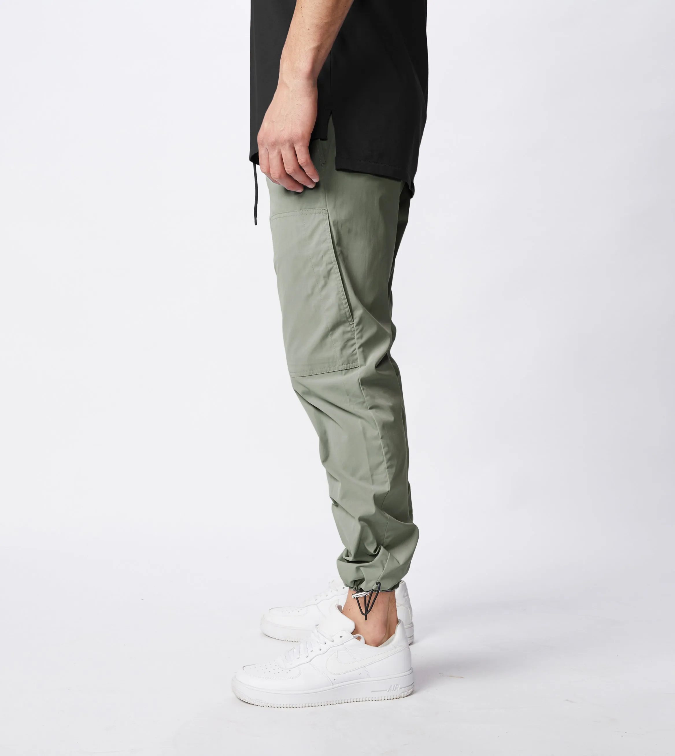Jumpa Tech Pant Dark Moss sold by Zanerobe product image thumbnail 4