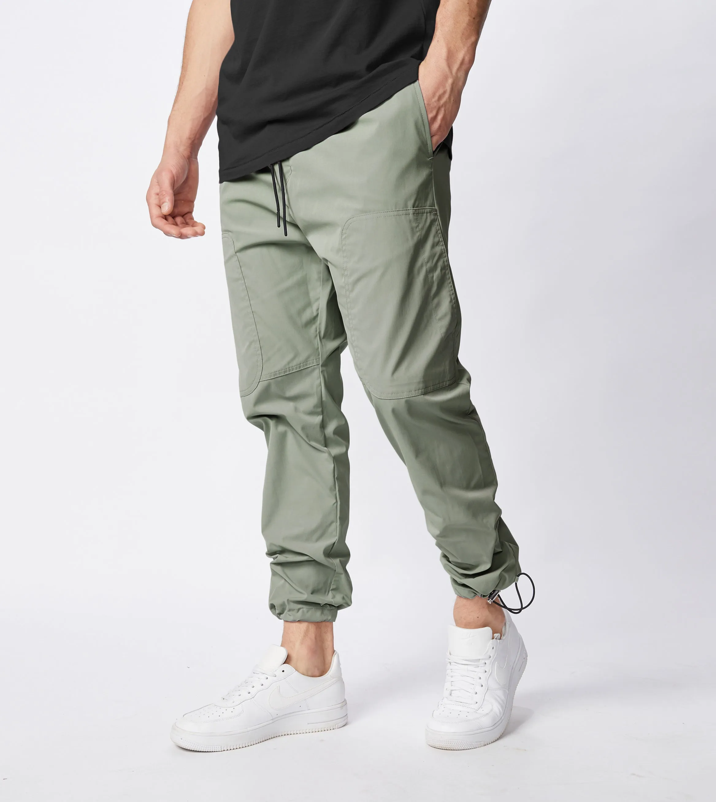 Jumpa Tech Pant Dark Moss sold by Zanerobe product image thumbnail 2