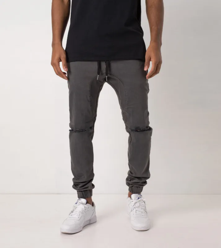 Sureshot Decon Jogger Washed Black sold by Zanerobe
