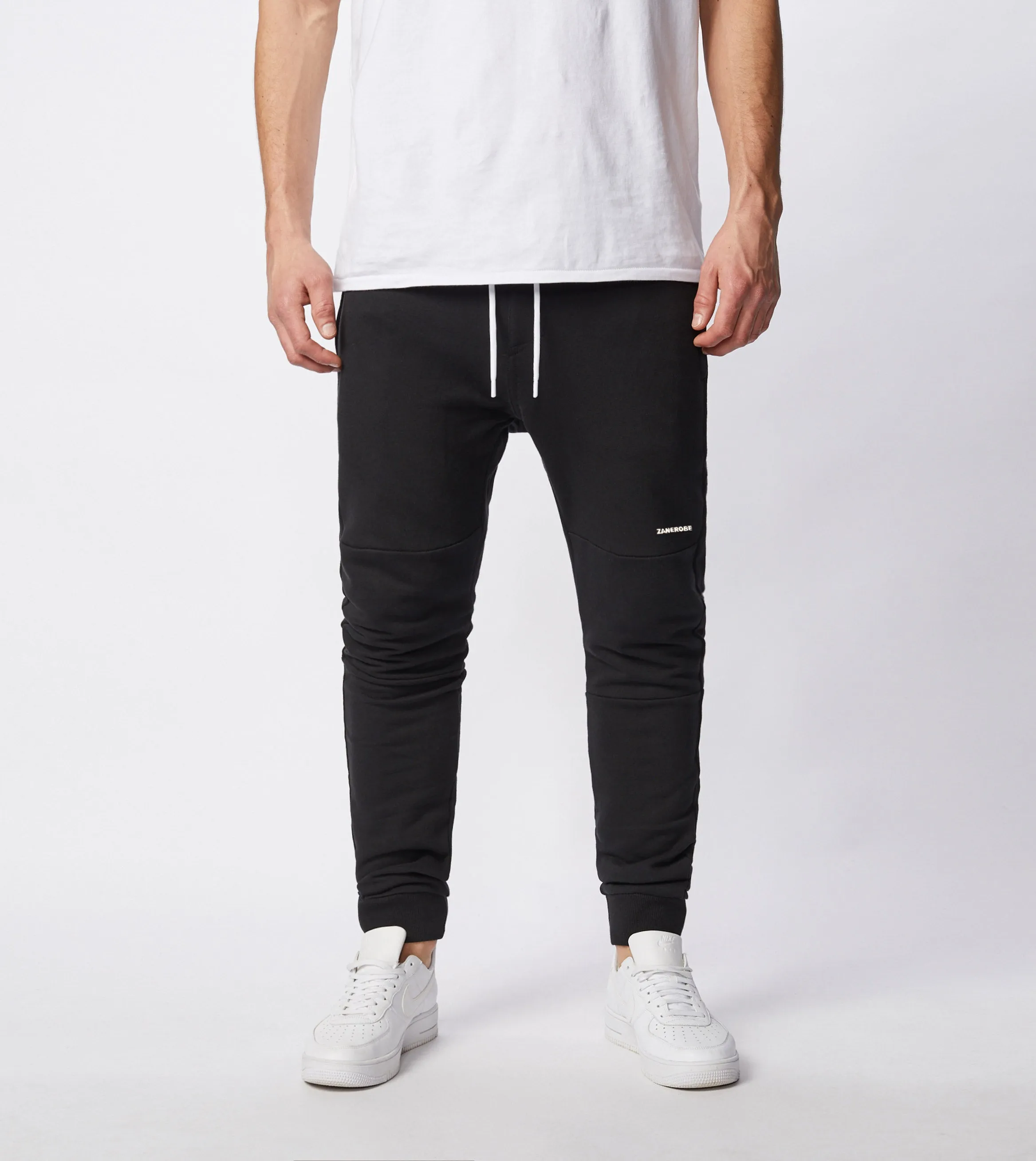 Sureshot Fleece Jogger Black sold by Zanerobe