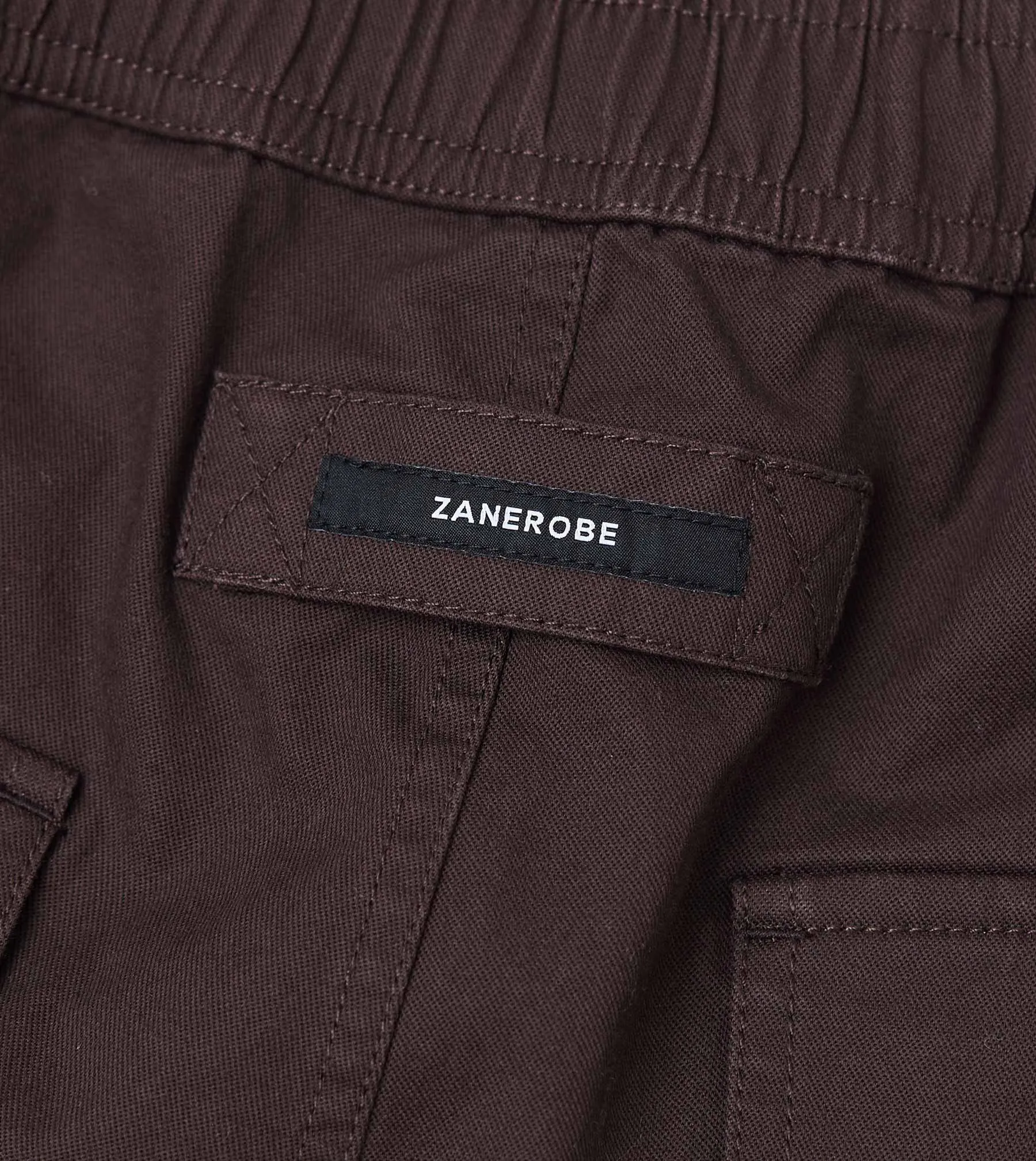 Sureshot Cargo Short Dk Choc sold by Zanerobe product image thumbnail 4