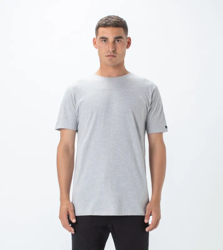 Flintlock Tee Silver Marle sold by Zanerobe