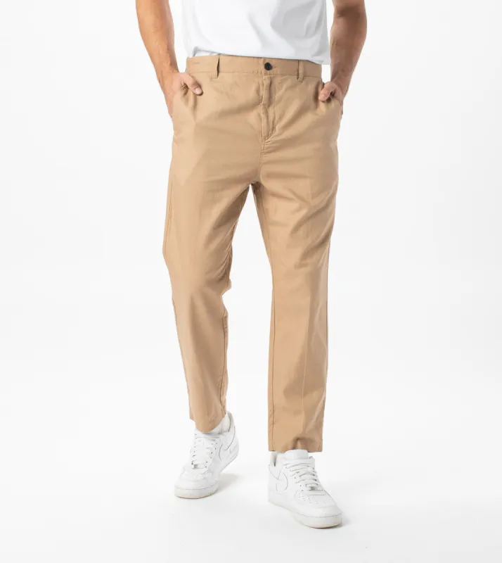 Jumpa Chino Pant Camel sold by Zanerobe