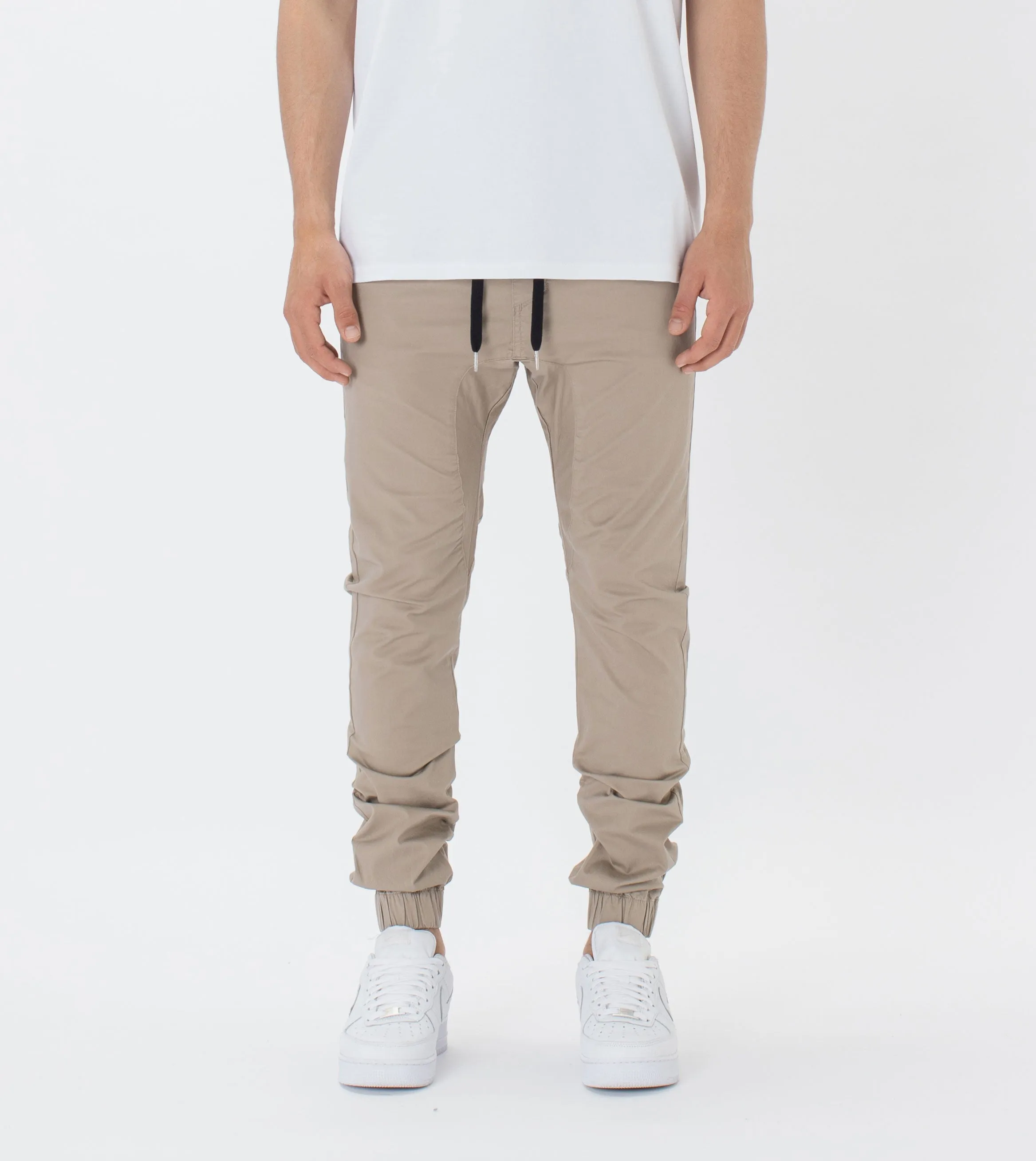 Sureshot Lite Jogger Sandstone sold by Zanerobe