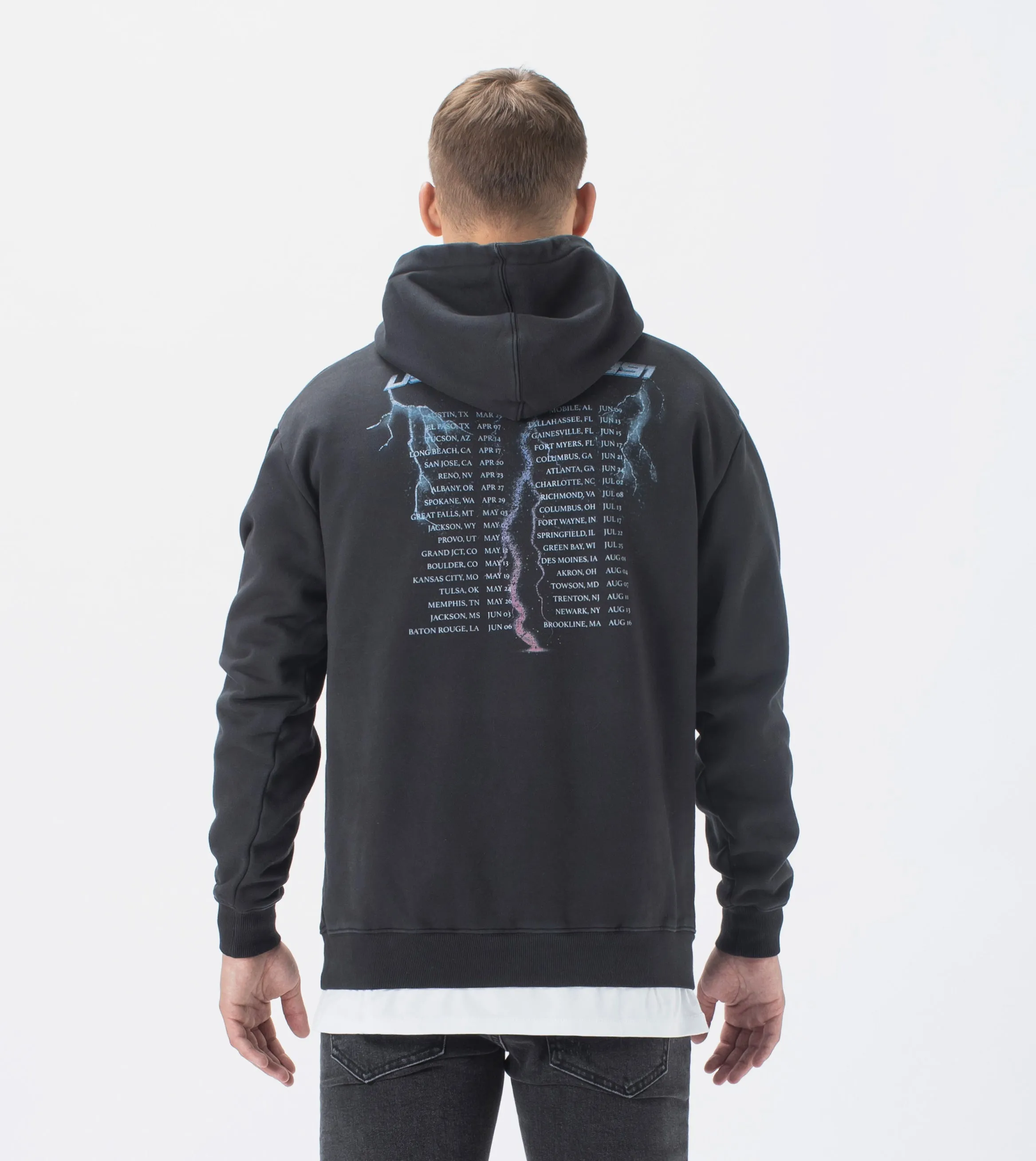 Wolf Hood Sweat GD Black sold by Zanerobe product image thumbnail 5