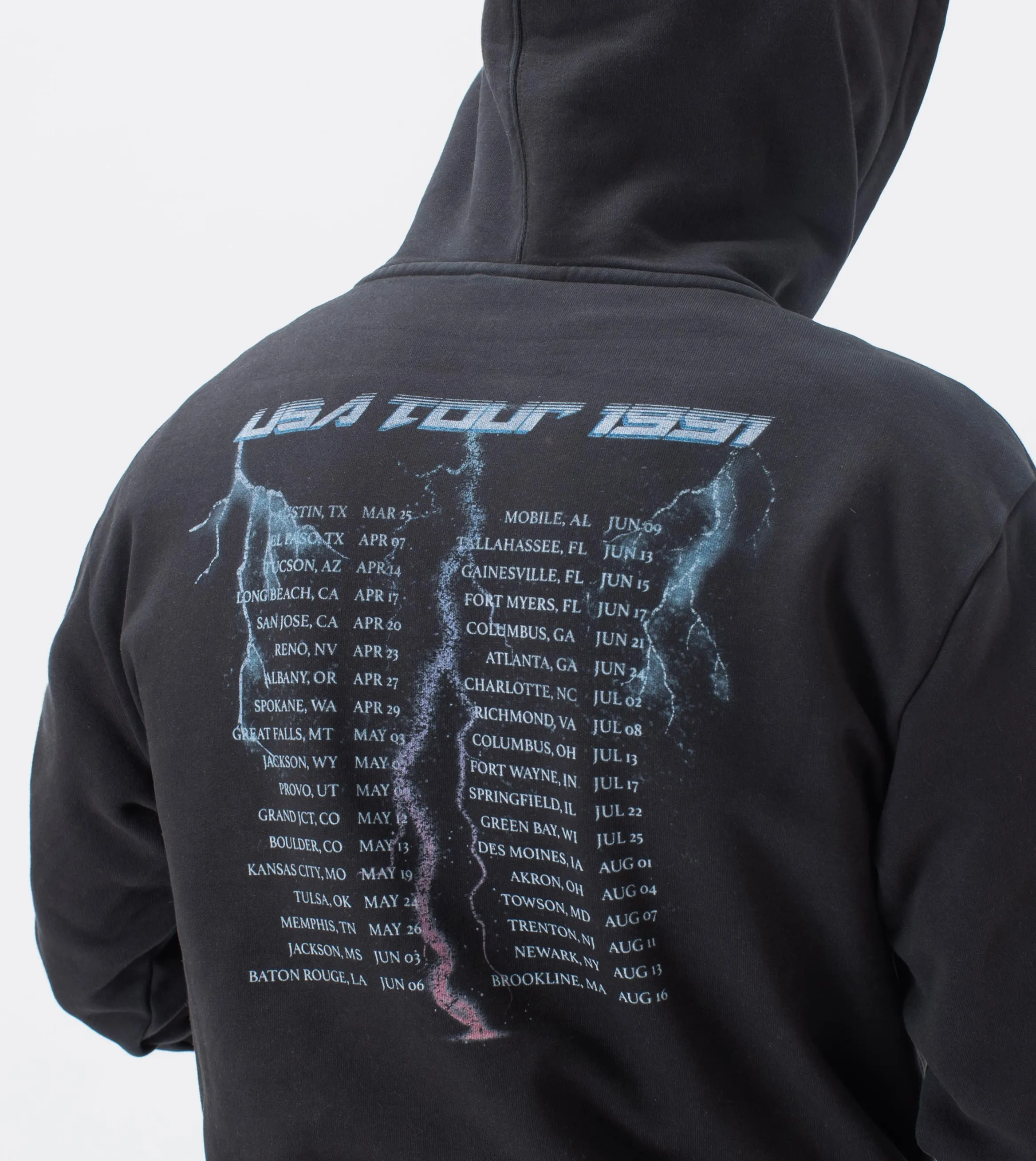 Wolf Hood Sweat GD Black sold by Zanerobe product image thumbnail 3