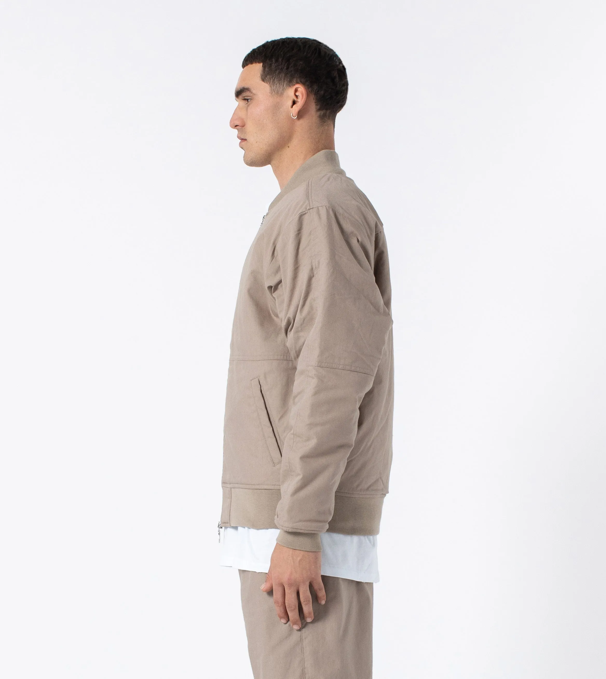 Primal Bomber Jacket Sandstone sold by Zanerobe product image thumbnail 5