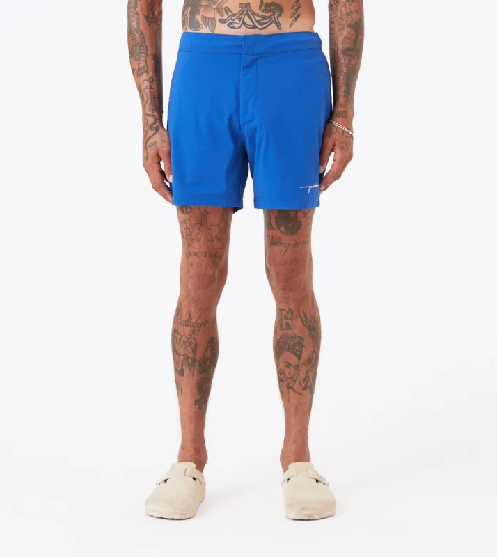 Holiday Swim Short Cobalt Blue sold by Zanerobe