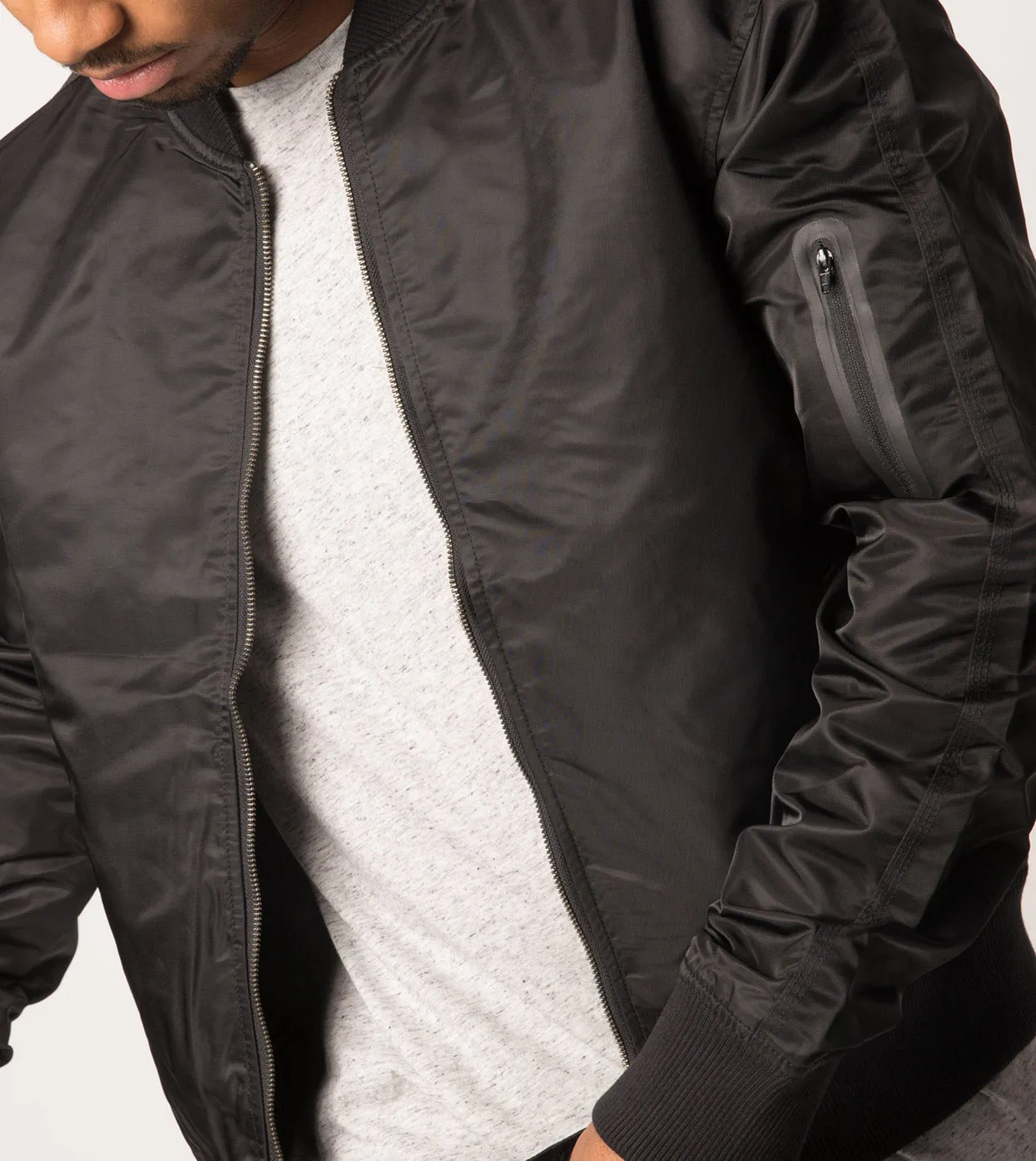 Flight Bomber Black - Sale sold by Zanerobe product image thumbnail 3