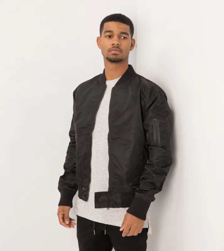 Flight Bomber Black - Sale sold by Zanerobe