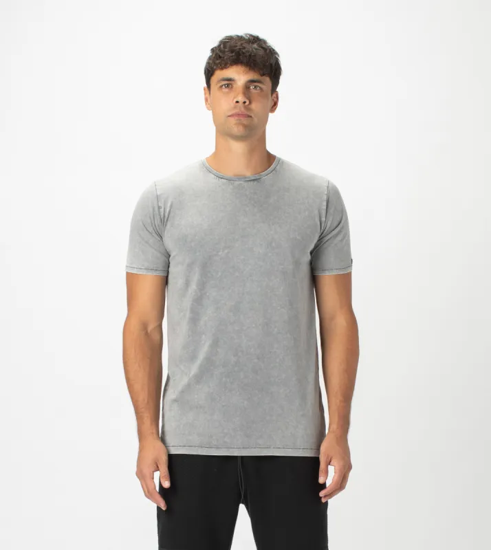 Flintlock Tee Rock Salt sold by Zanerobe