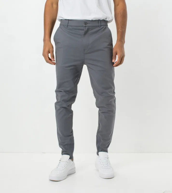 Sharpshot Chino Dark Grey sold by Zanerobe