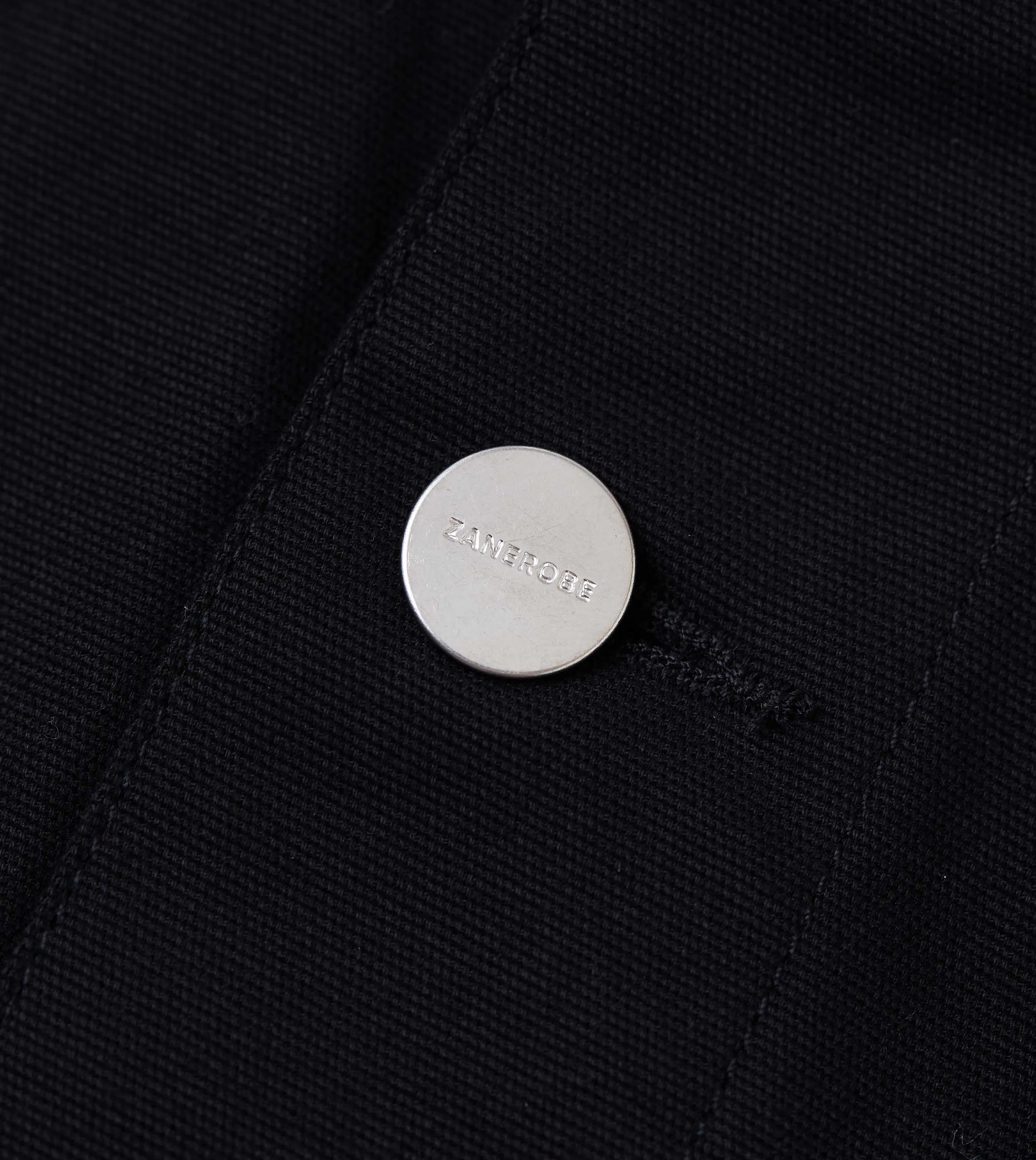 Canvas Work Jacket Black sold by Zanerobe product image thumbnail 4