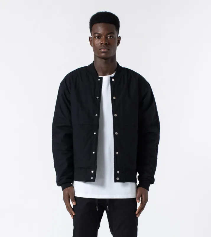 WST Bomber Jacket Black sold by Zanerobe
