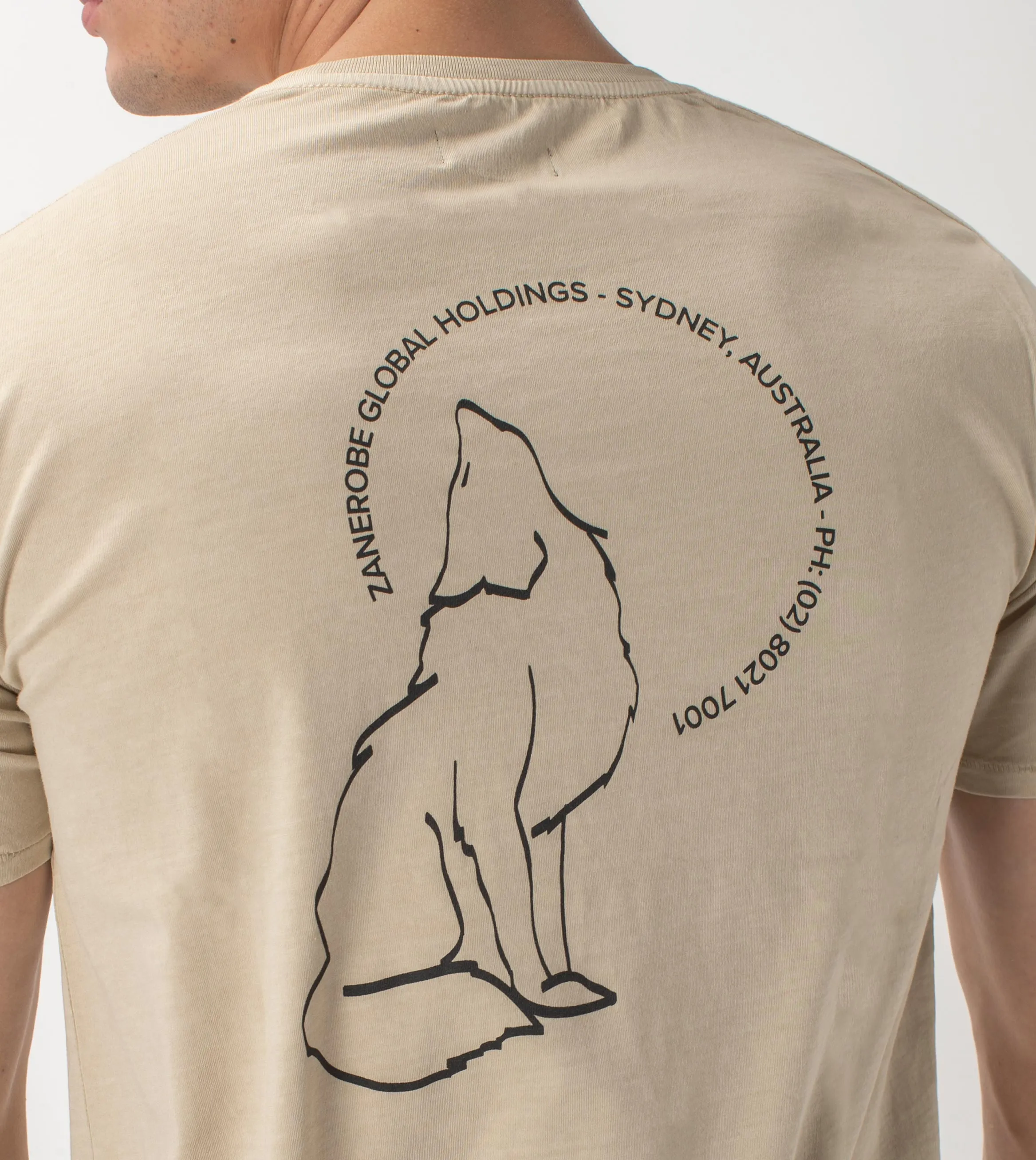 Moon Flintlock Tee GD Oat sold by Zanerobe product image thumbnail 3