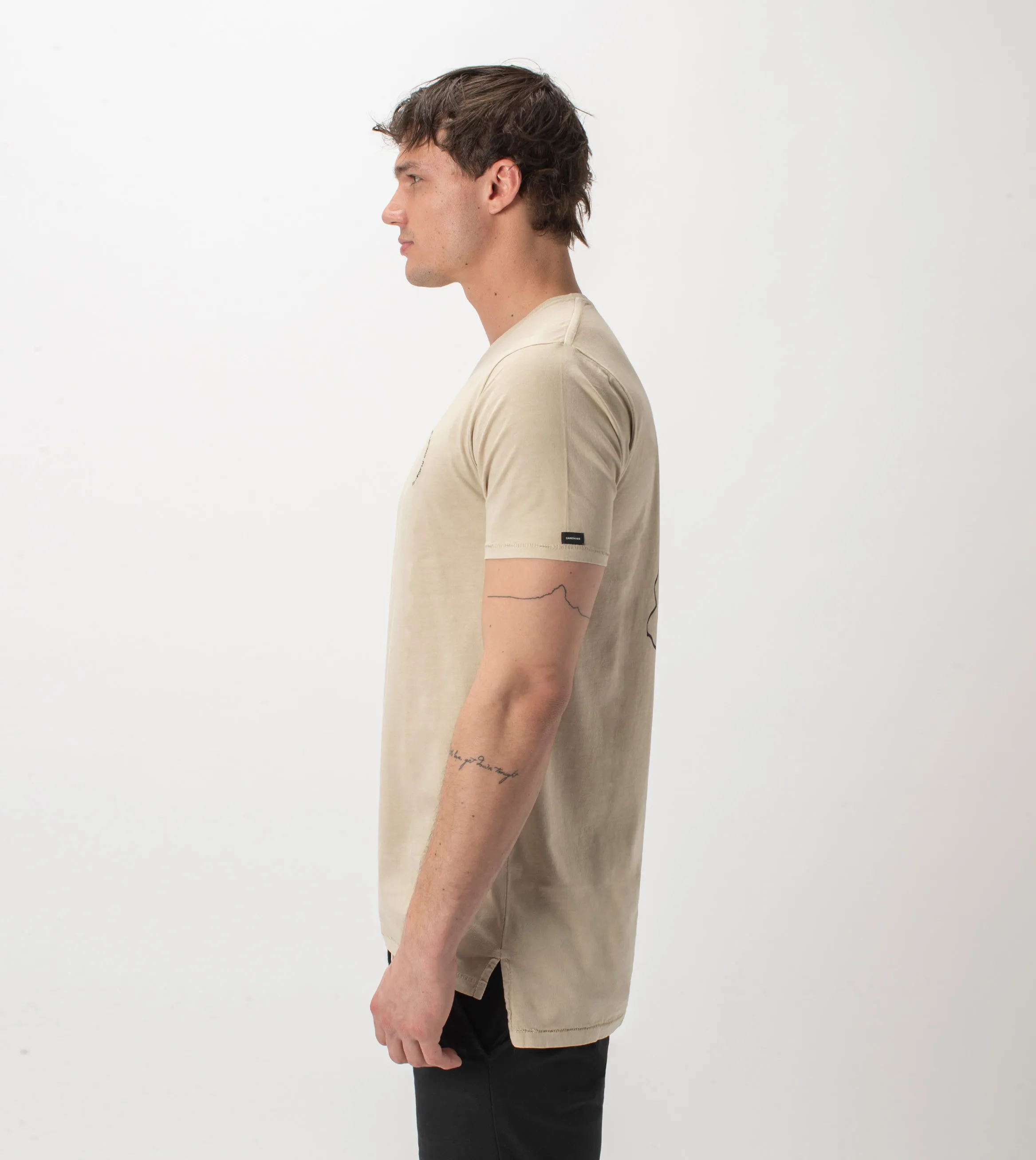 Moon Flintlock Tee GD Oat sold by Zanerobe product image thumbnail 4