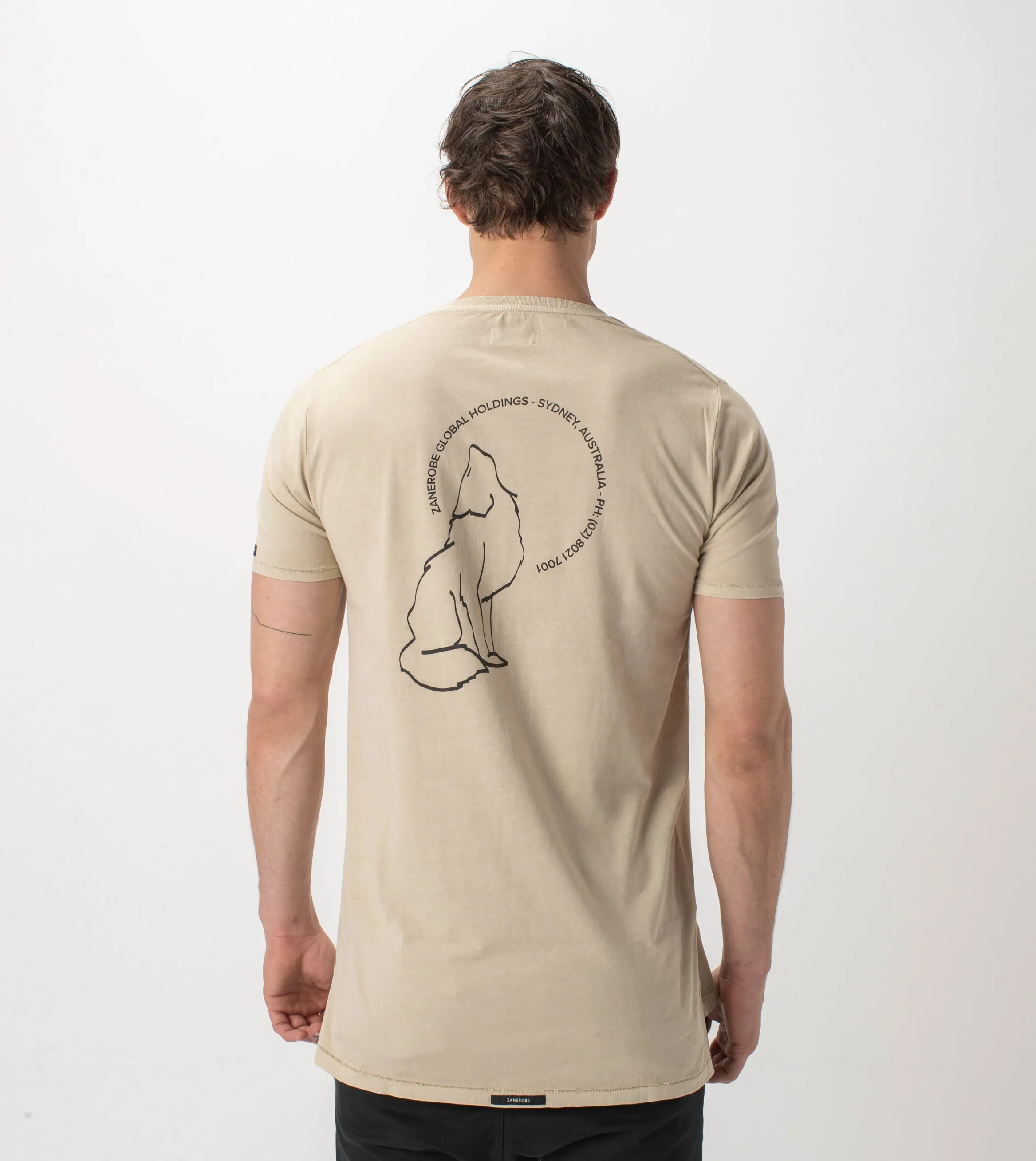 Moon Flintlock Tee GD Oat sold by Zanerobe product image thumbnail 5